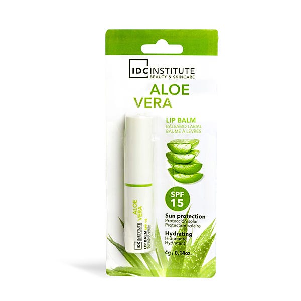 

Бальзам для губ SPF15 Увлажняющий бальзам с алоэ IDC INSTITUTE, 1 мл