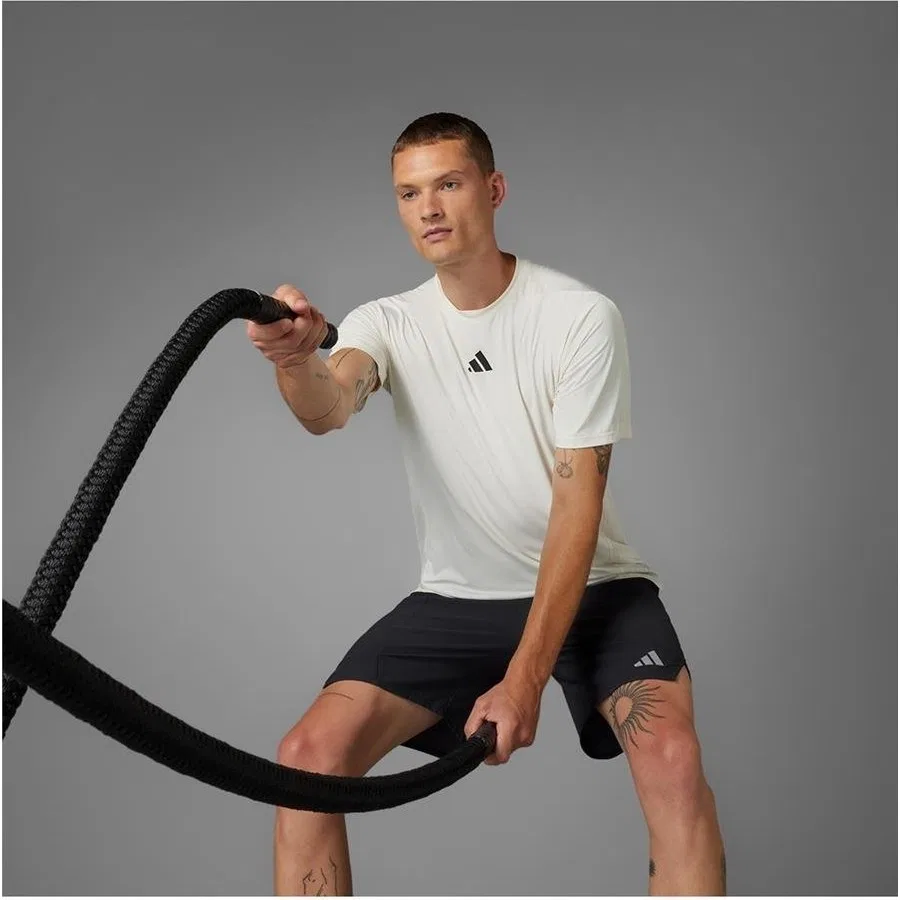 Мужская футболка с принтом D4T INT. TEE adidas, Белый