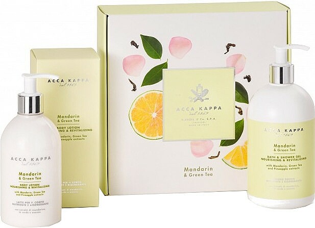 

Парфюмерный набор Acca Kappa Mandarin & Green Tea, 2 предмета