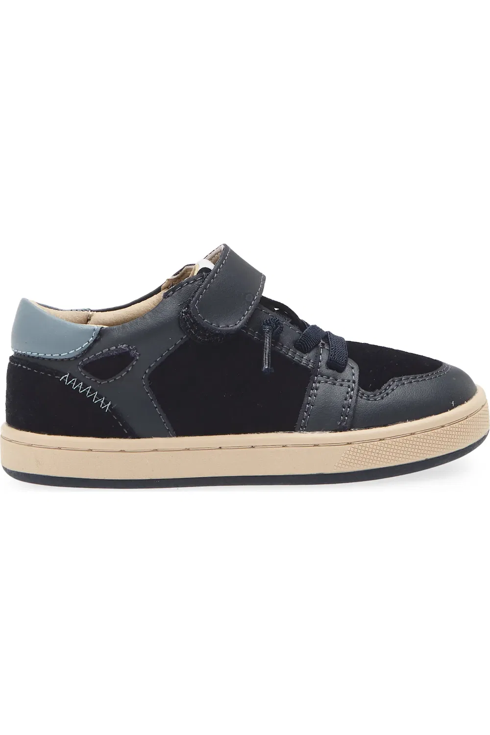 Кроссовки детские на липучке City Sneaker OLD SOLES, Navy/Indigo — фото 3