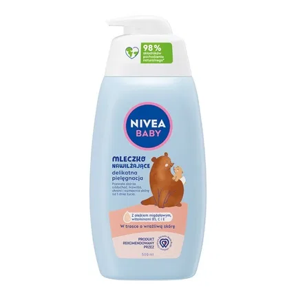 Молочко увлажняющее для тела Nivea Baby, 500 мл