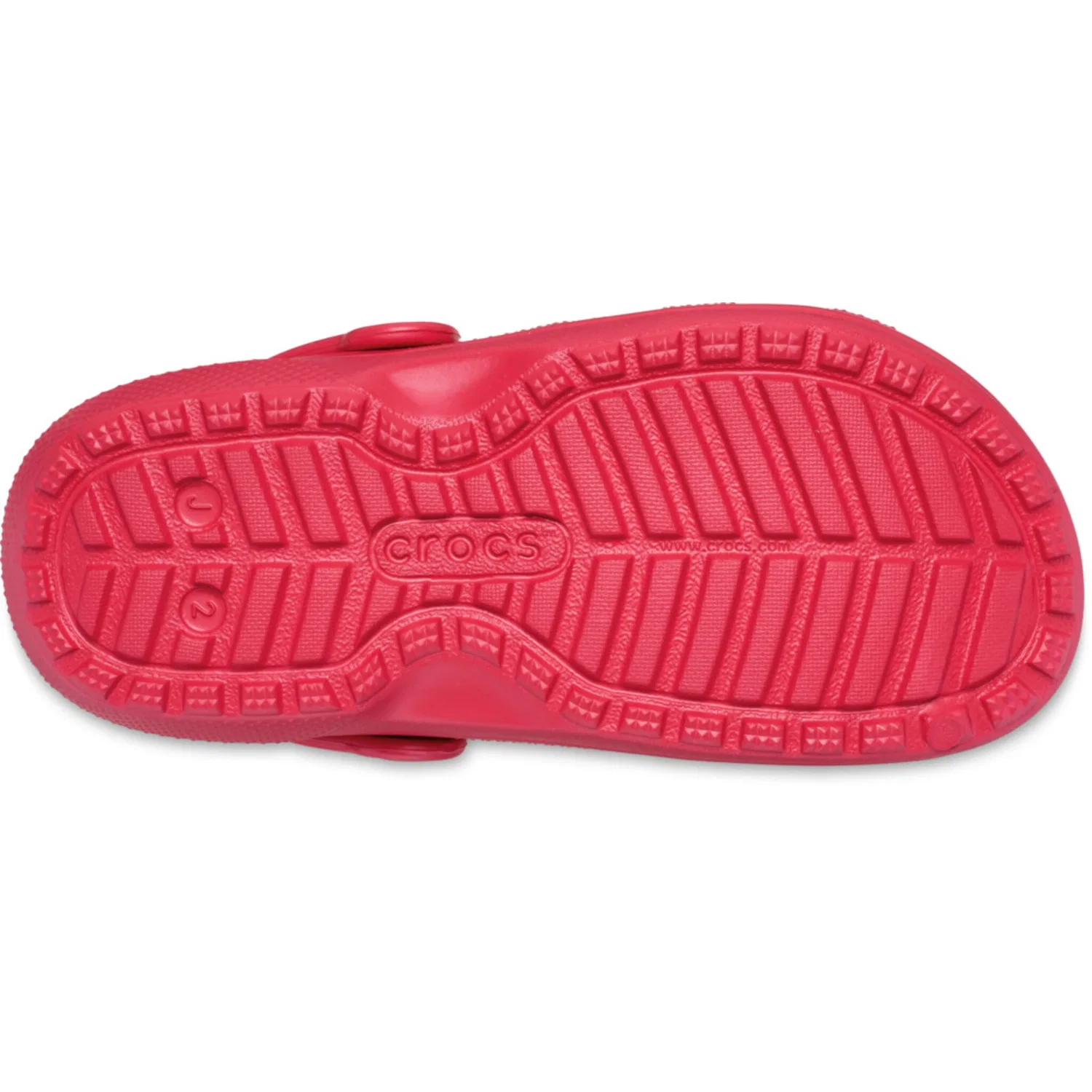 Детские сабо с подкладкой Crocs, Red — фото 4