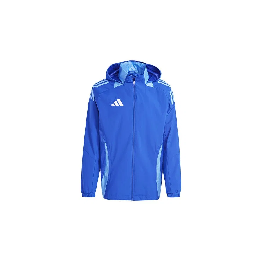 Мужская куртка с капюшоном Tiro24 C Awjkt adidas, Синий — фото 4