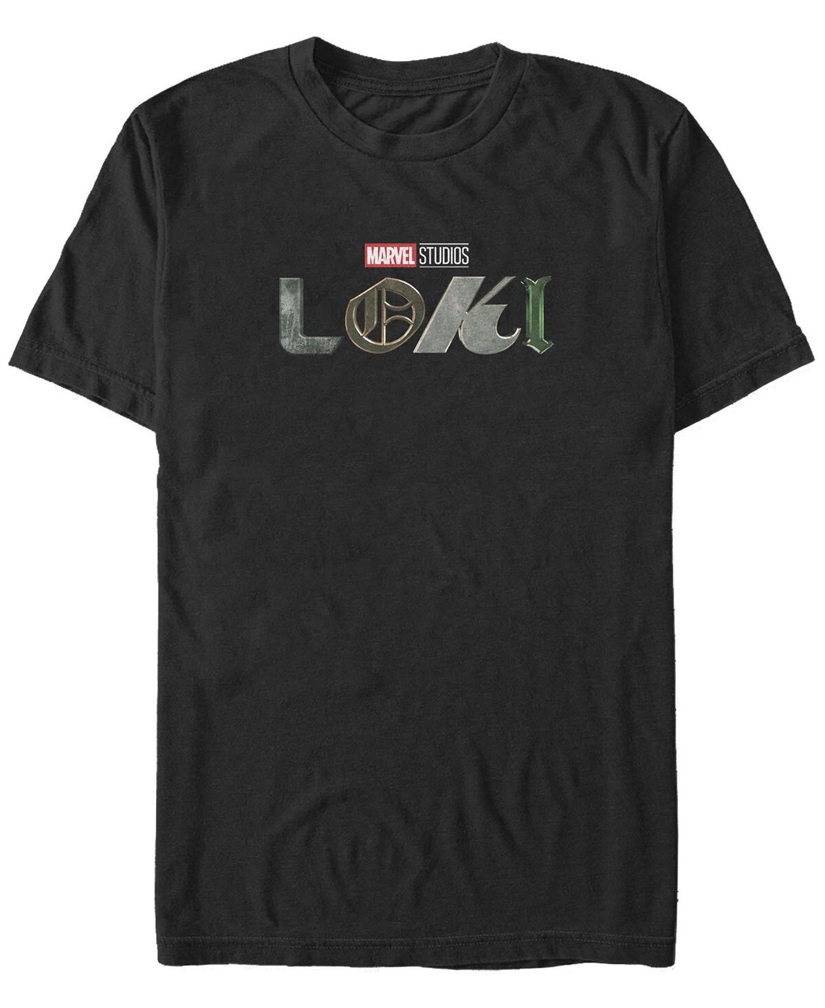 

Мужская футболка с круглым вырезом и короткими рукавами с логотипом loki Fifth Sun, черный