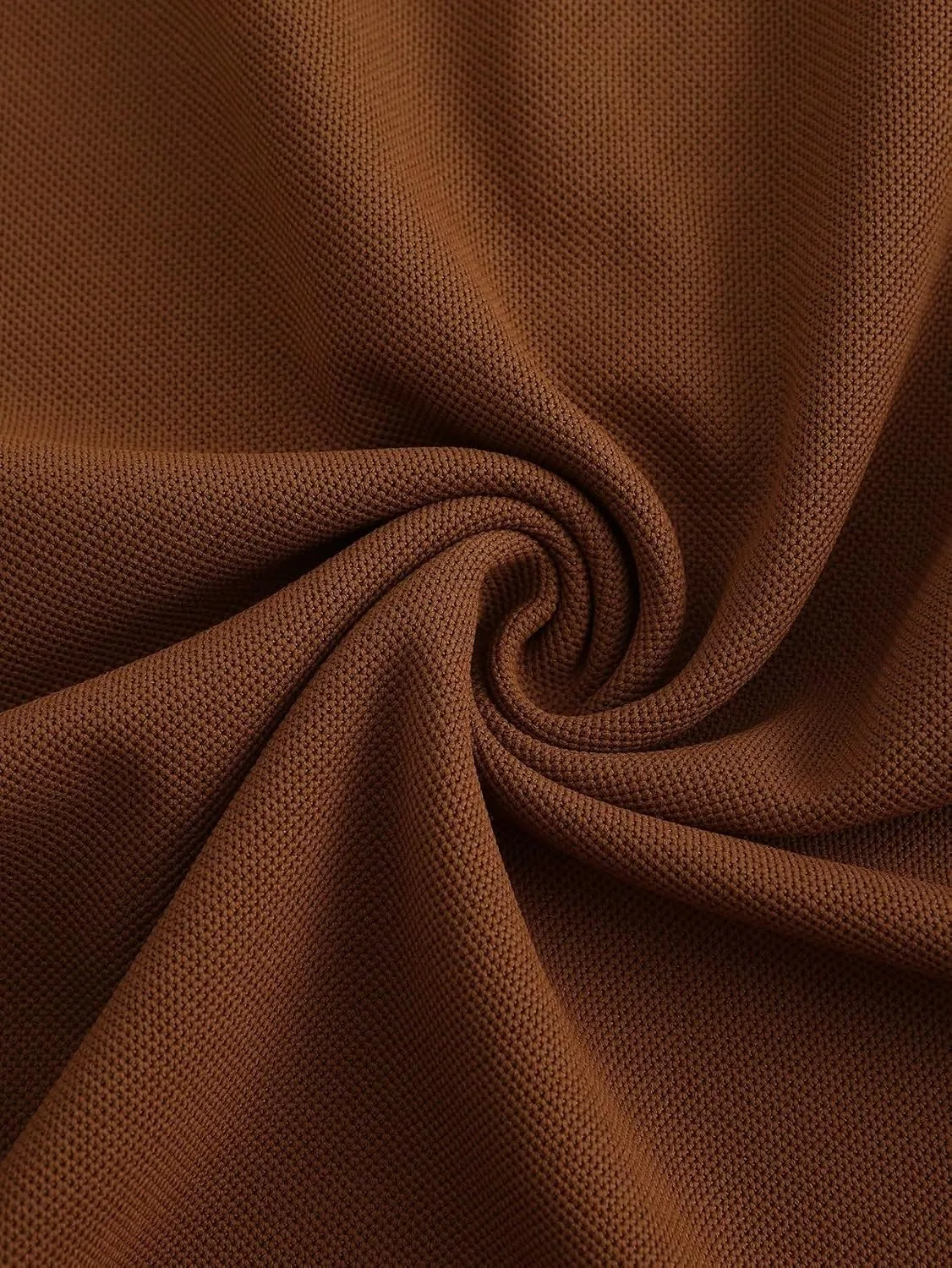 Мужская повседневная футболка с колорблоком, Brown — фото 4