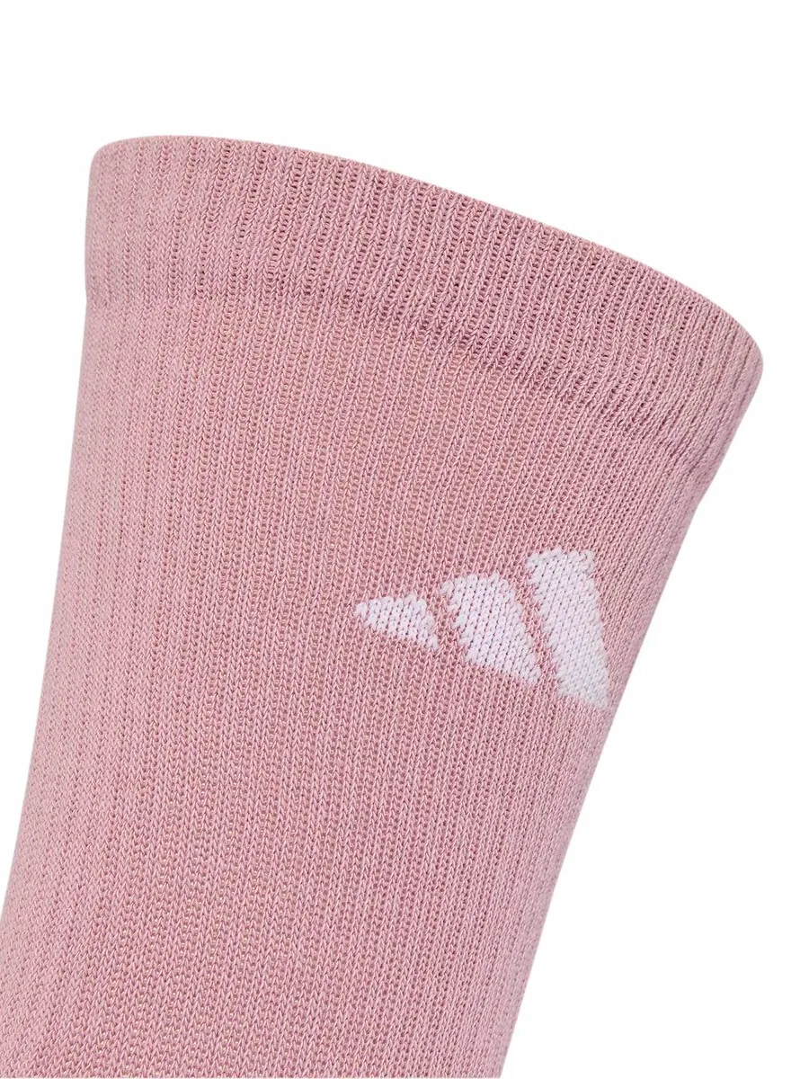 Спортивные носки ADIDAS PERFORMANCE 'ESS' в пастельно-зеленом, сиреневом и белом цветах — фото 2