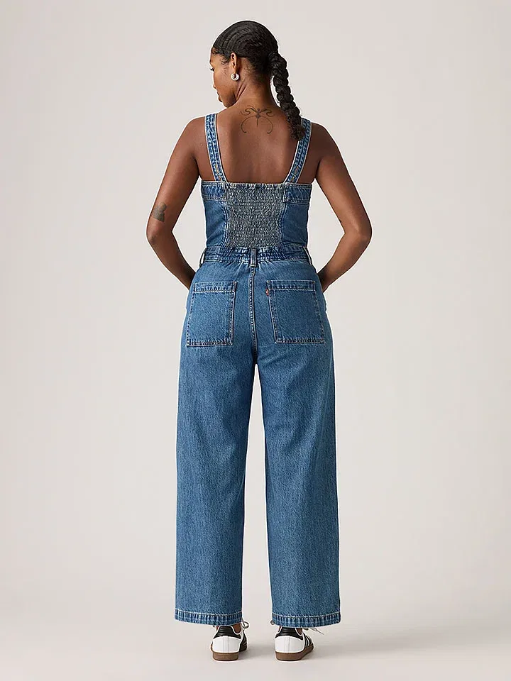 Женский джинсовый комбинезон Drea Levi's, Blue — фото 3
