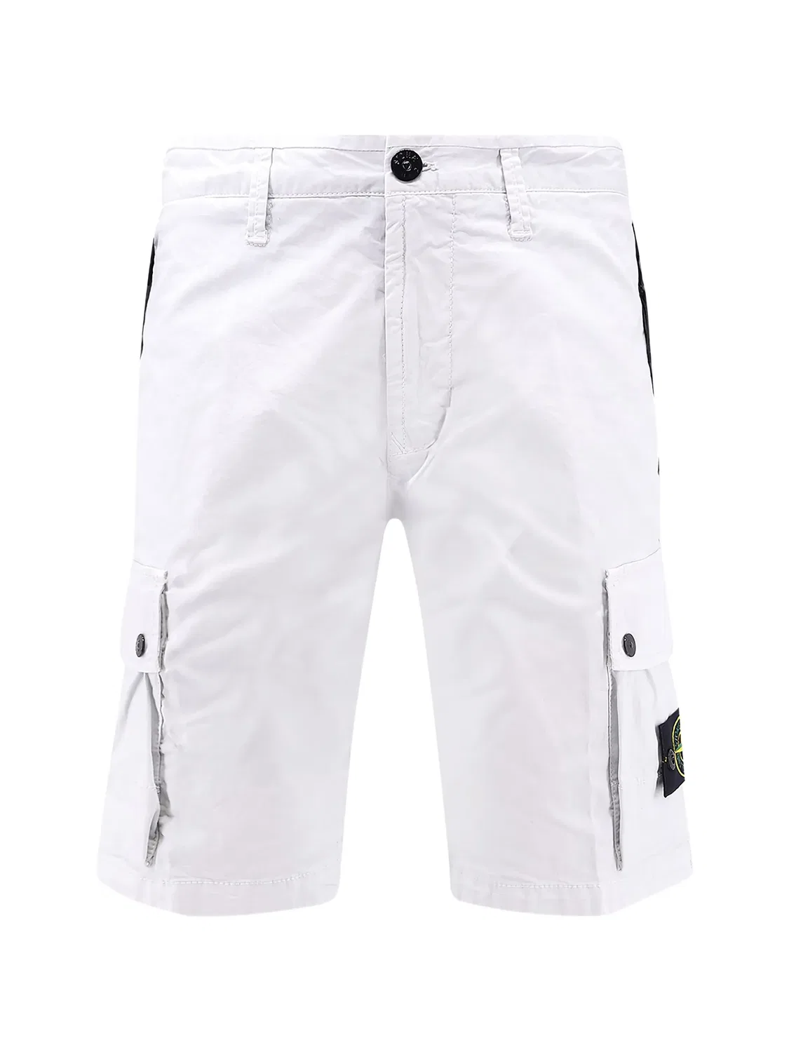 Шорты карго с логотипом Stone Island, светло-голубой