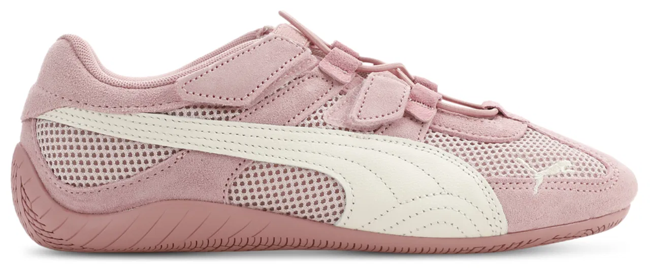 Кроссовки для девочек Speedcat Go PUMA, цвет Warm White/Poised Pink