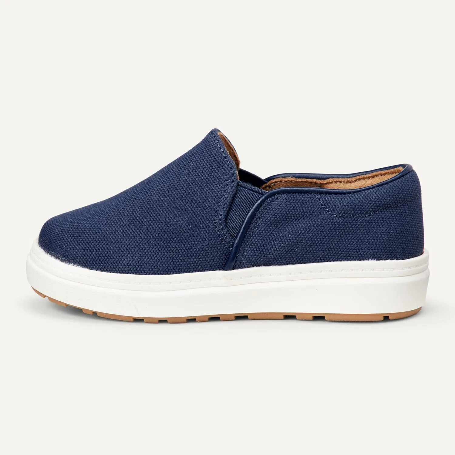 Детские кеды-слипоны из холста для девочек Amazon Essentials, Bright Blue Canvas — фото 4