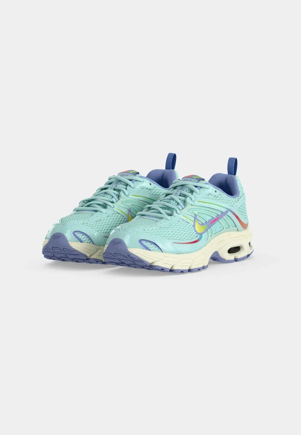 Кроссовки Air Max Moto 2K унисекс Nike Sportswear, Teal Tint/Multicolor/Light Thistle/Sail/Hot Punch/Orange Frost — фото 3