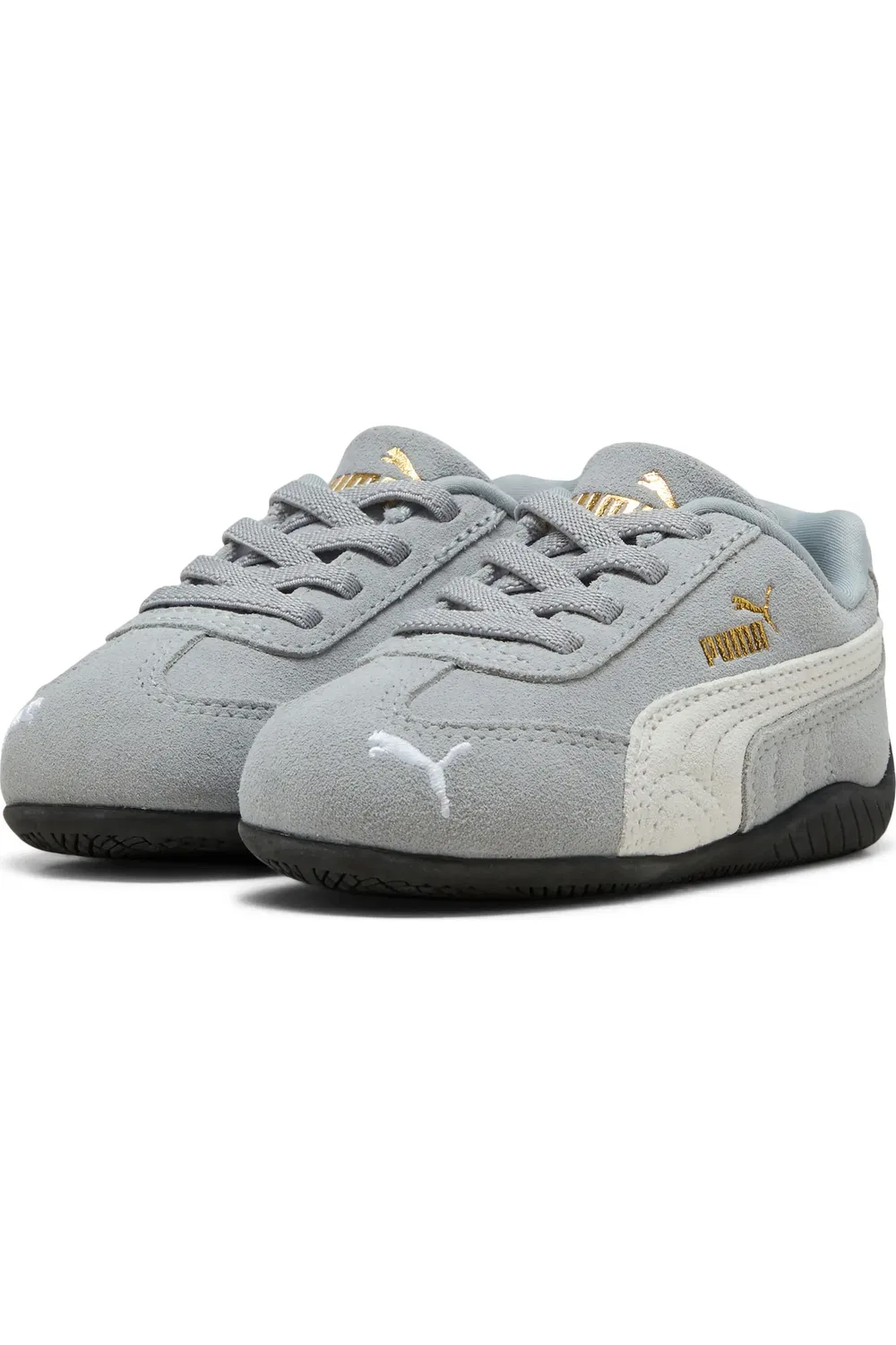 Детские кеды на плоской подошве Speedcat OG PUMA, Cool Mid Gray/Puma White