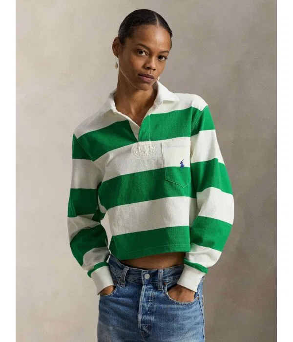 Женское поло Polo Rugby Polo Ralph Lauren, зеленый