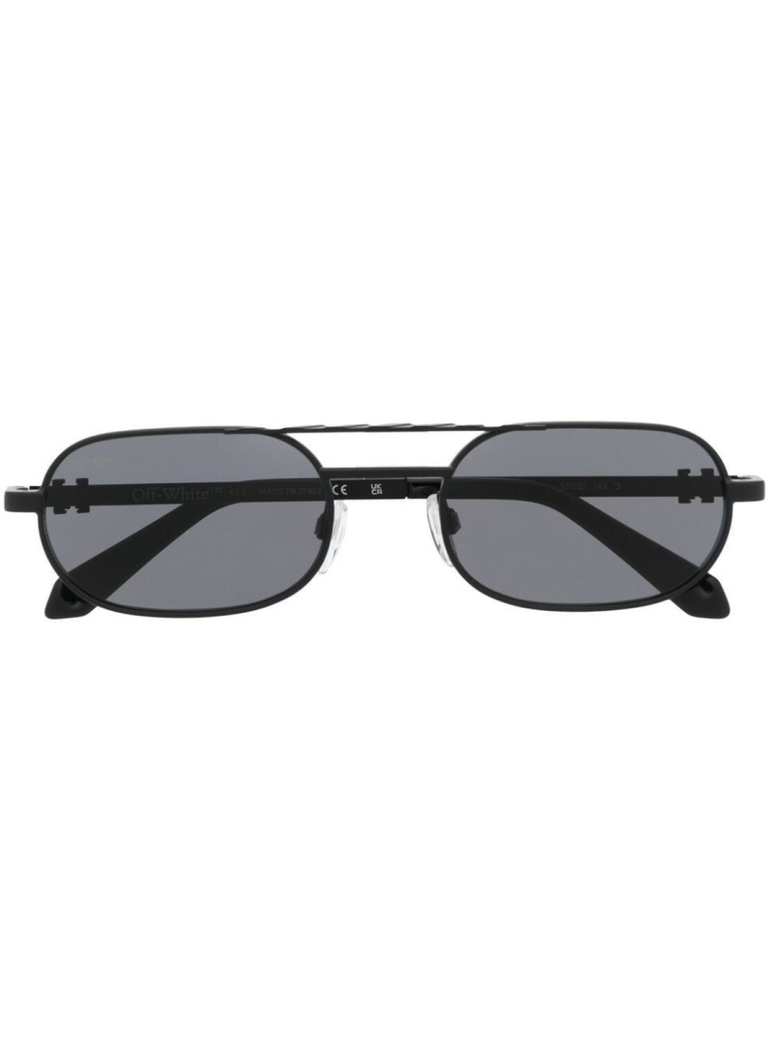 

Солнцезащитные очки-пилоты Baltimore Off-White Eyewear, черный