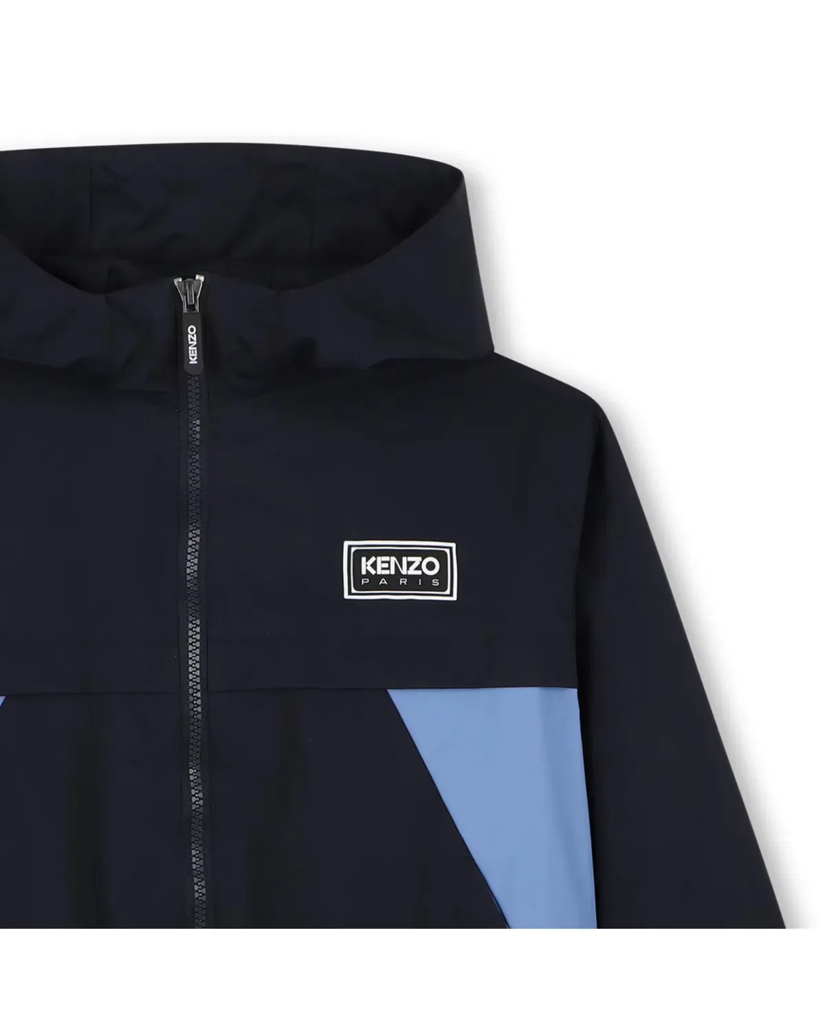 Детское пальто для мальчиков ветрозащитное Kenzo Kids, Azul Marino — фото 2