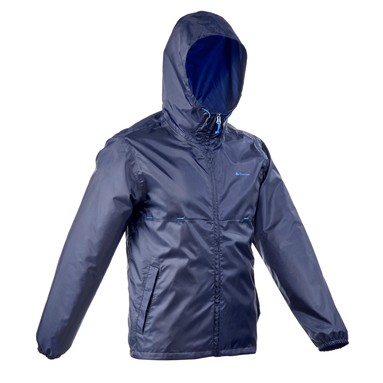 

Дождевик Quechua для походов мужской Nh 100 Raincut, синий