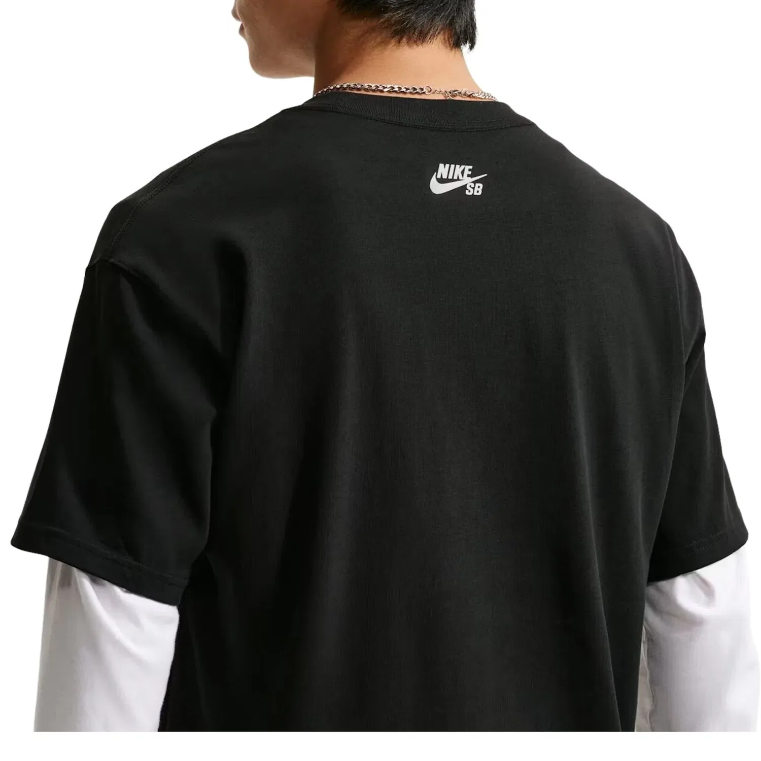Мужская футболка для скейтбординга SB x Yuto Horigome Skate Jersey 'Black' Nike, черный — фото 2