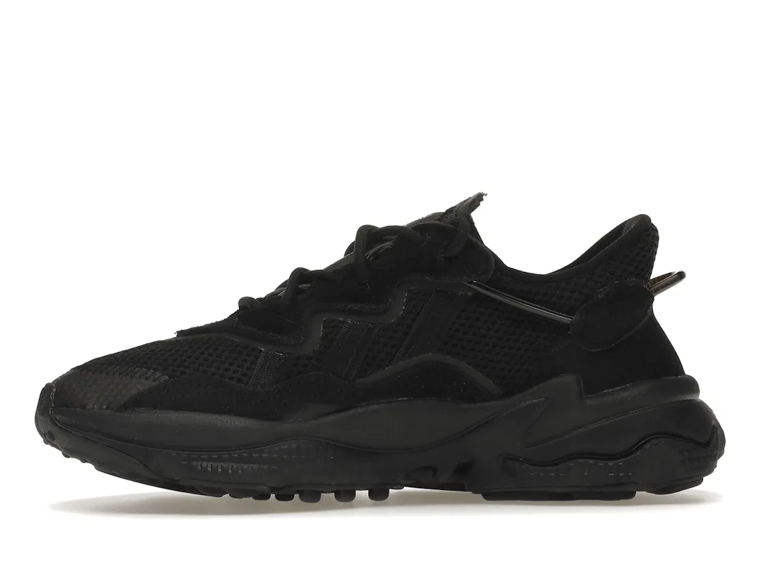 Детские кроссовки Lifestyle с массивным силуэтом Adidas Ozweego, Core Black/Core Black/Grey — фото 3