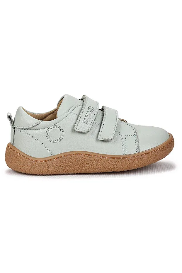 Детские спортивные туфли для мальчиков на липучке Kiko Kids, Water Green — фото 4