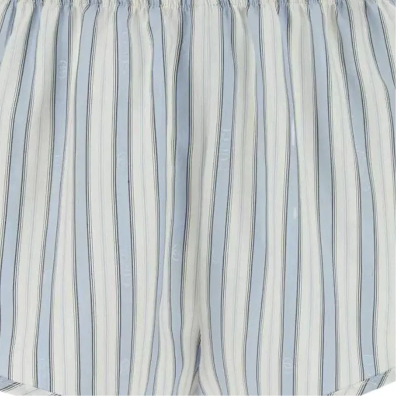 Шорты GUCCI Casual Shorts, Повседневные, Бело-синий — фото 4