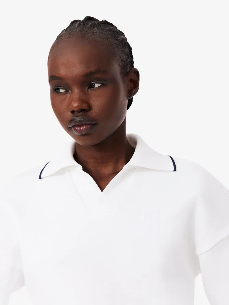 Свитшот женский LACOSTE Heritage Tennis, White — фото 2