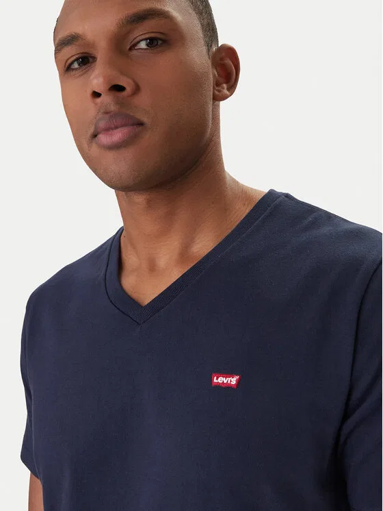 Футболка standard fit Original Housemark Tee Levi'S, темно-синий — фото 4