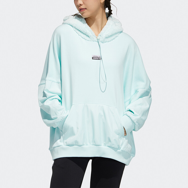 RYV Толстовка женская, мятно-зеленая Adidas Originals — фото 2