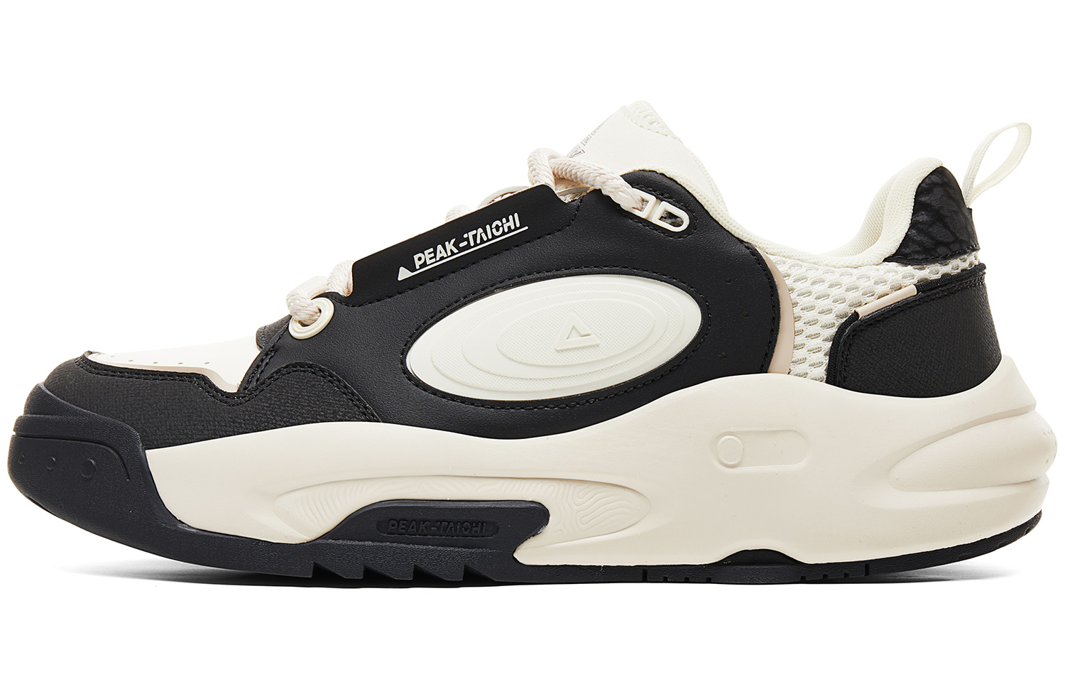 

PEAK Повседневные скейтерские кеды State Pole Roaming 2.0 с амортизацией, легкие, увеличивающие рост, низкие, мужские, черный канвас, бело-черный/канвас белый, цвет Black/Canvas White