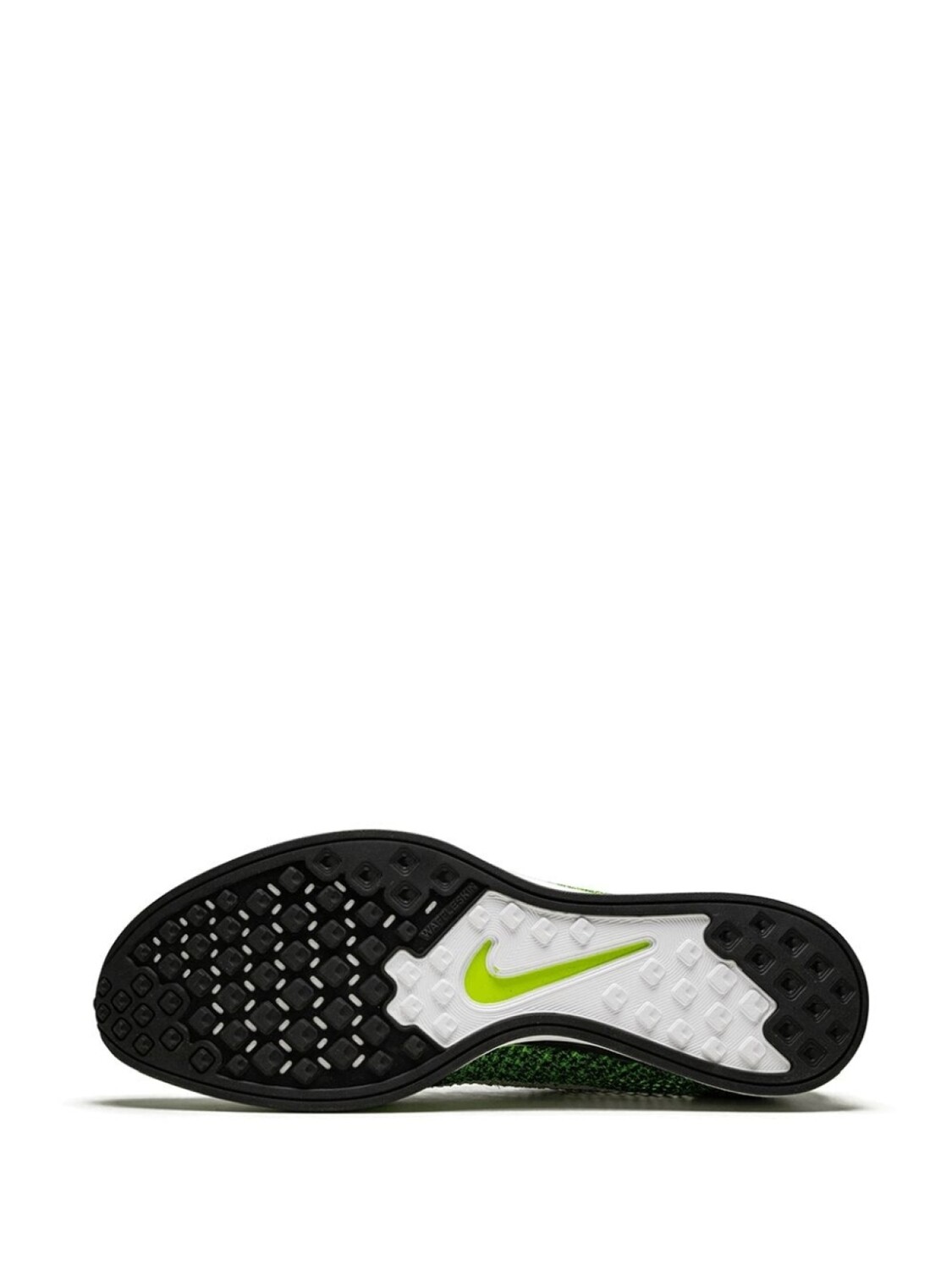 Nike кроссовки Flyknit Racer, зеленый — фото 4