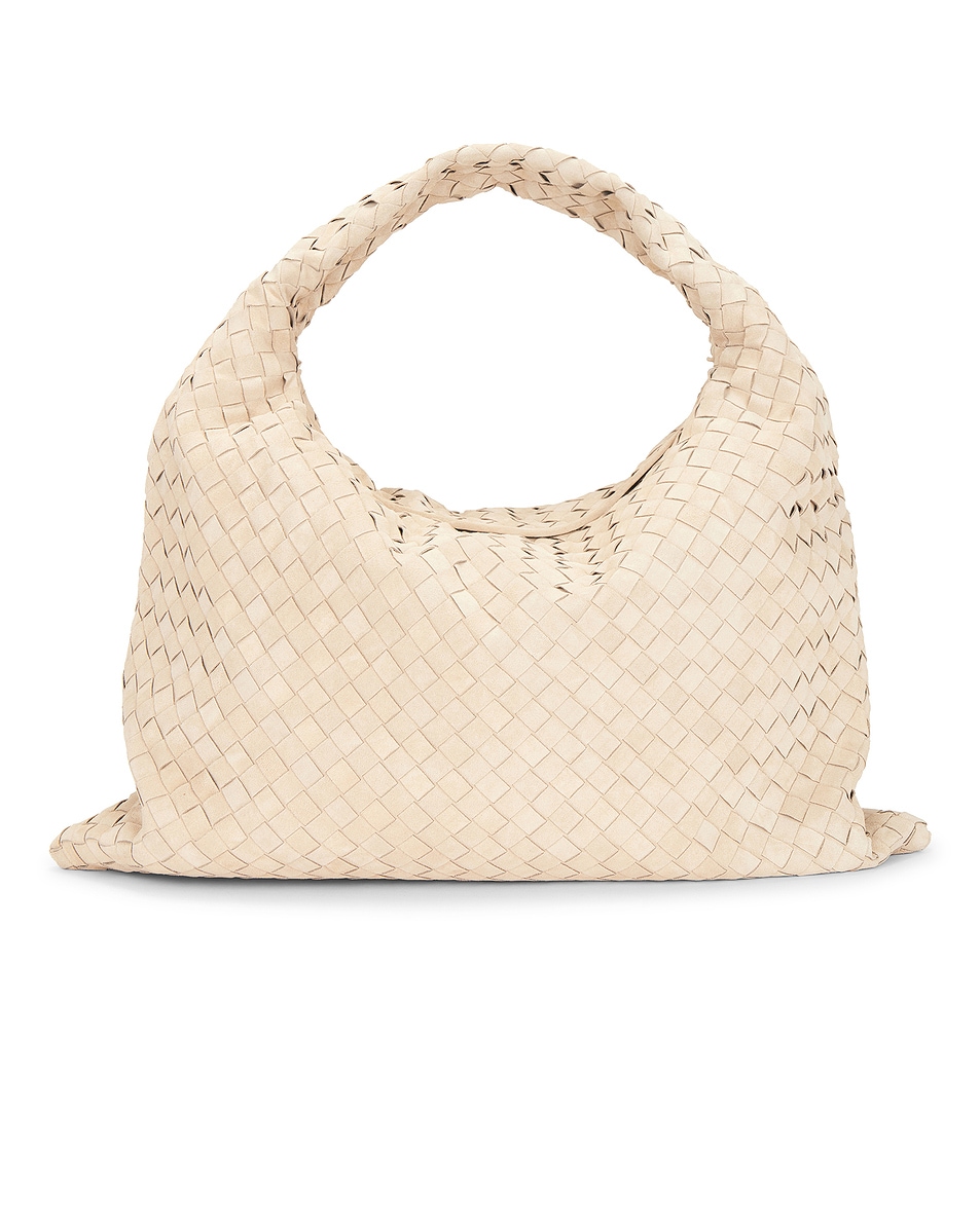 

Большая сумка для хмеля Bottega Veneta, Ecru & Muse Brass