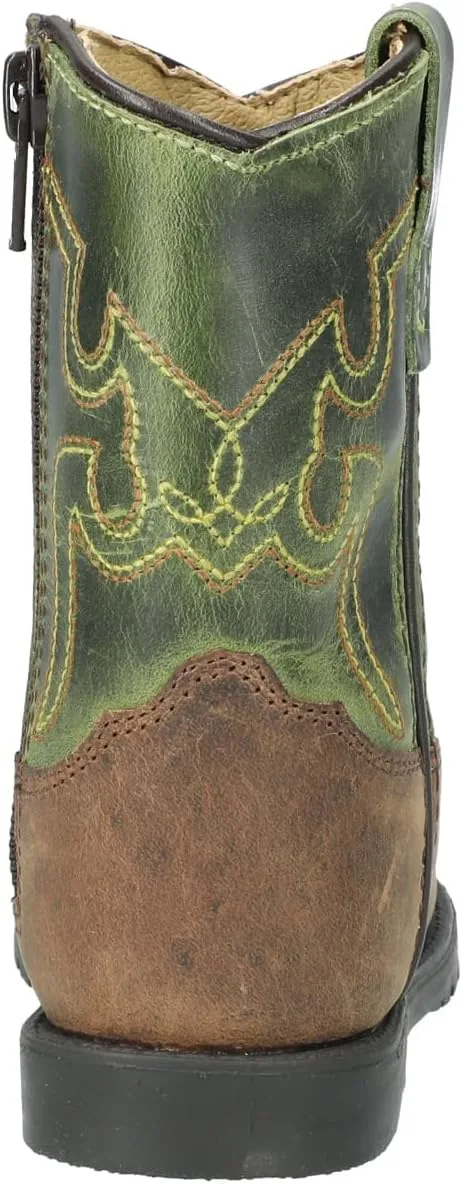 Детские вестерн-ботинки Smoky Mountain Monterey Smoky Mountain Boots, коричневый/зеленый — фото 2
