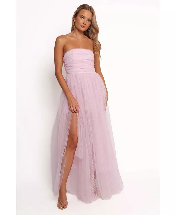 

Женское платье макси Anabella без бретелей Petal And Pup, розовый