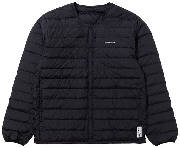 

Пуховая куртка BAPE x Kazuki Kuraishi STA Padded Liner Down Jacket, цвет, черный