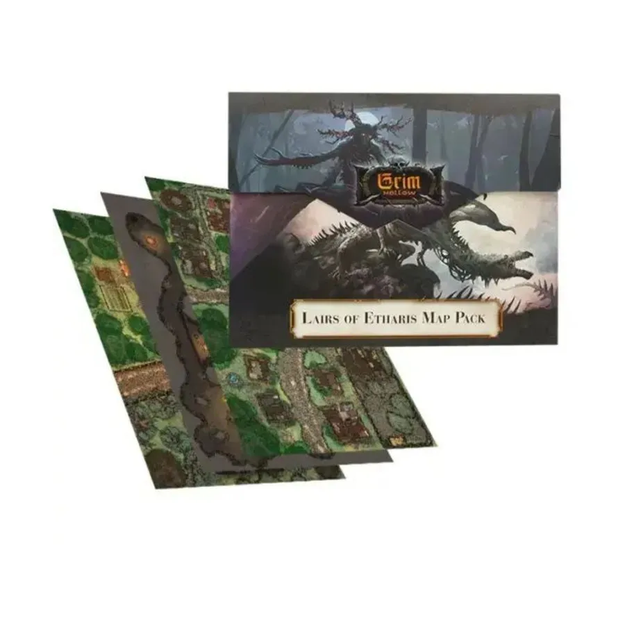 

Бокс-сет Grim Hollow - Lairs of Etharis Map Pack, Role Playing Games (Ghostfire Gaming)