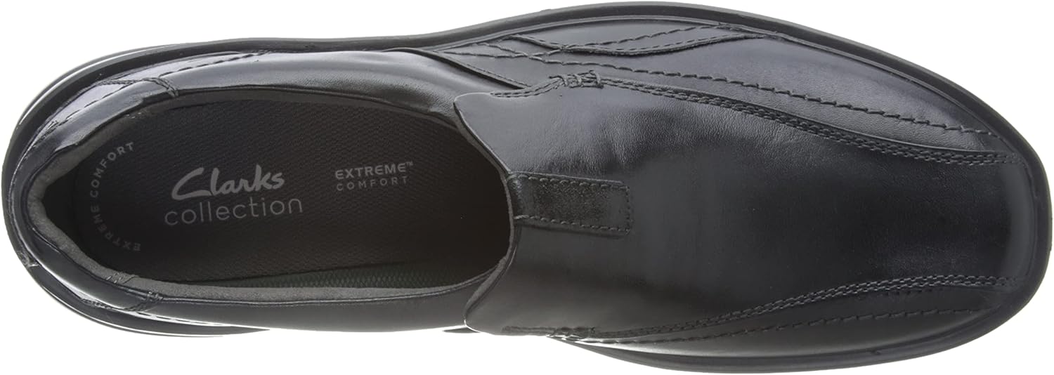 Мужские лоферы Clarks Gessler Step, черный/черный — фото 3