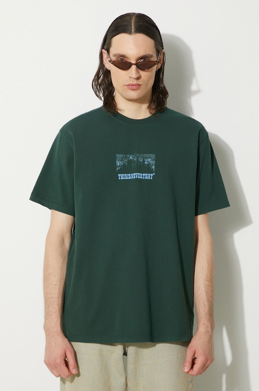 

Футболка Nightmare Tee из хлопка thisisneverthat, зеленый