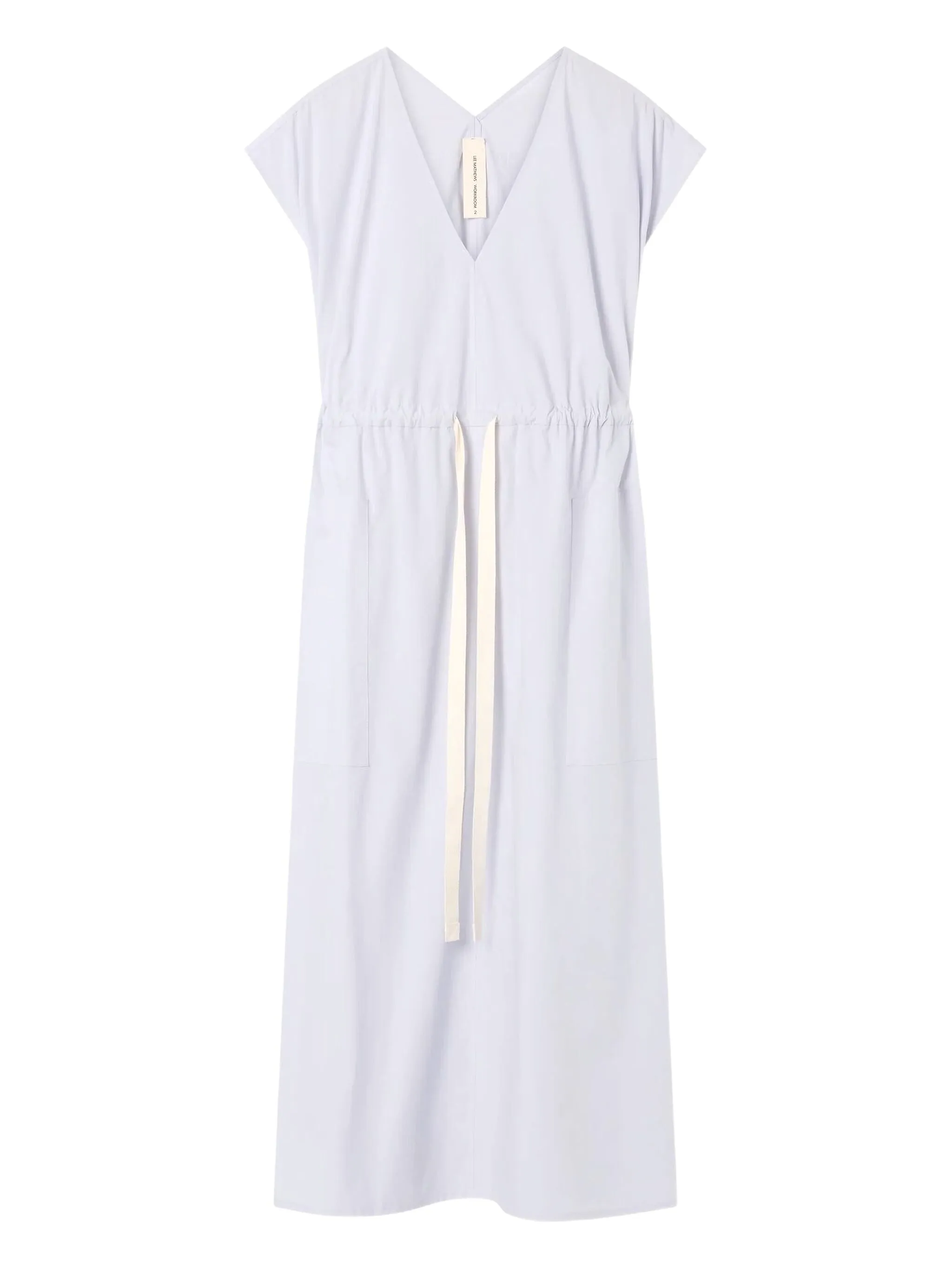 

Платье миди с V-образным вырезом Lee Mathews, синий