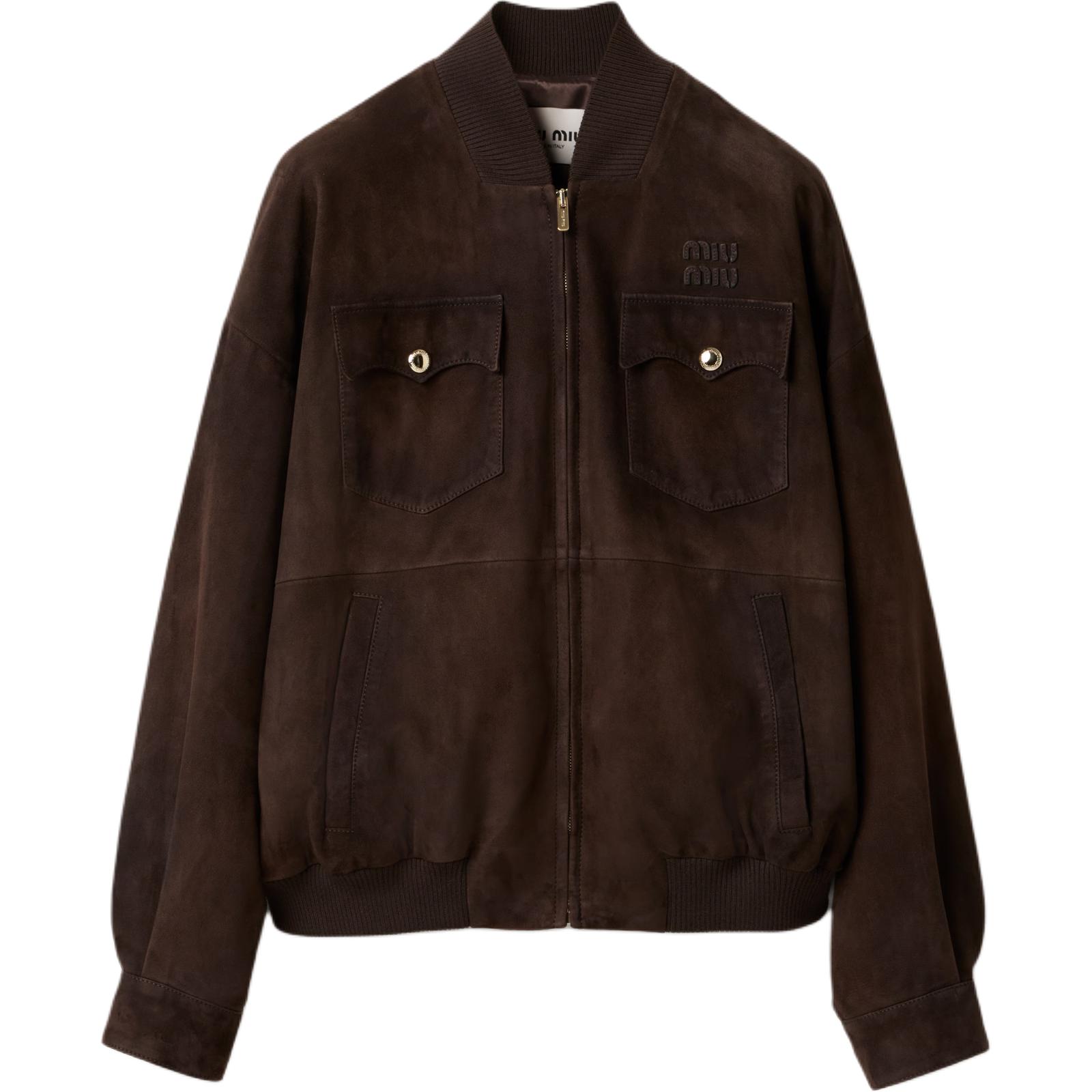 

Куртки и пальто женские MIU MIU, коричневый