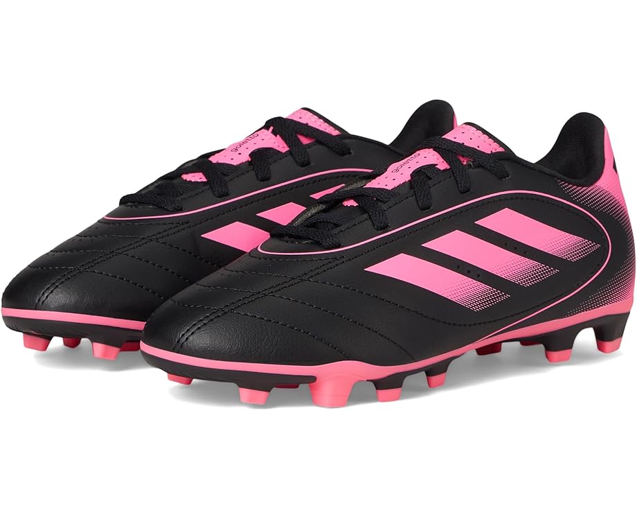 

Кроссовки adidas Kids Goletto Ix Firm Ground/Multi Ground Soccer Cleats, цвет Black/Lucid Pink/Black
