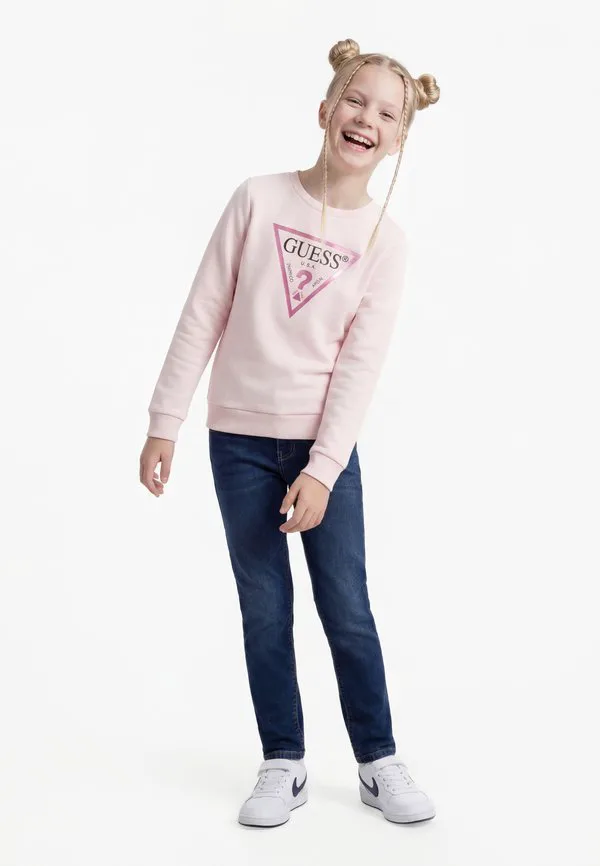 Детская спортивная толстовка в стиле "корпус" Guess, Ballet Pink