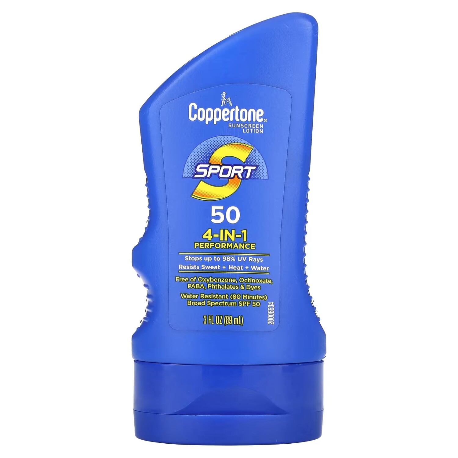 

Солнцезащитный лосьон Coppertone Sport 4-в-1 Performance SPF 50, 89 мл