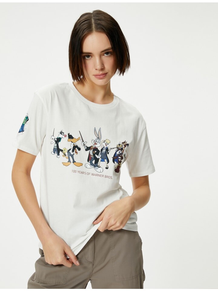 

Футболка KOTON T shirt, экрю