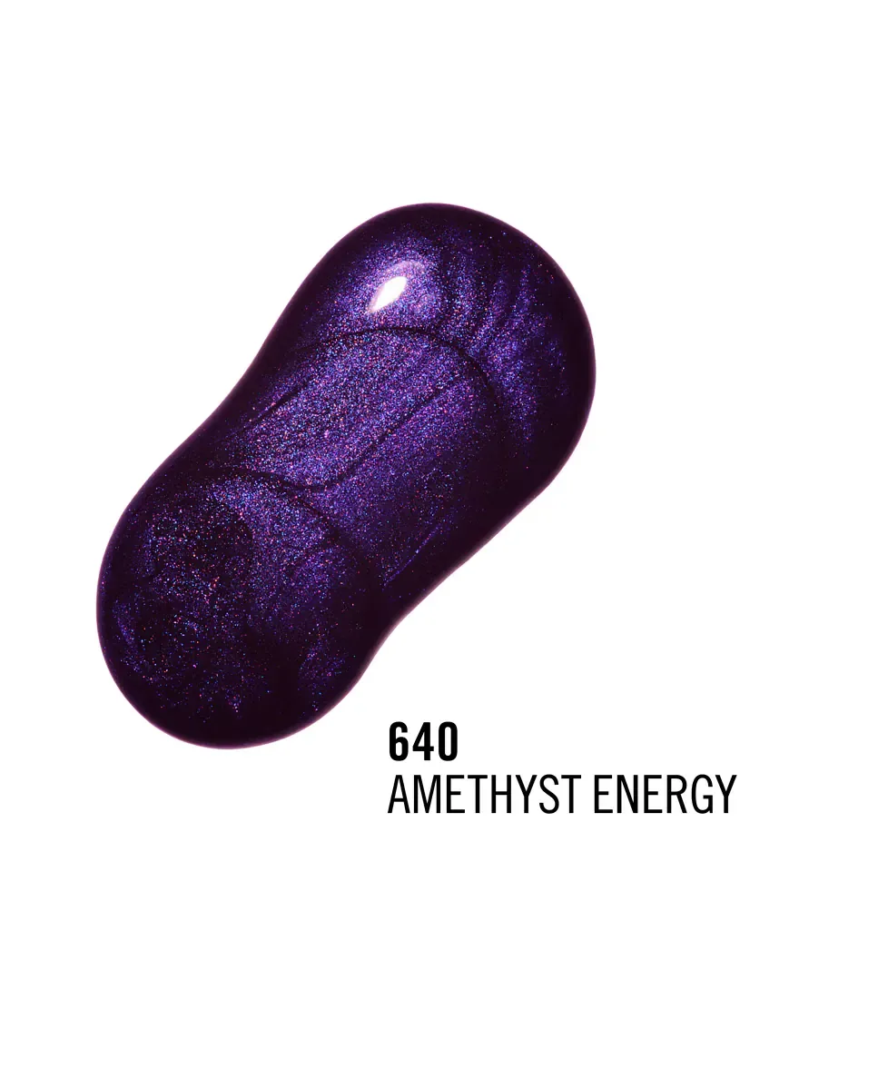 Лак для ногтей Rim Maya Jama Nail Gel London Rimmel, 640 Amethyst Energy — фото 3