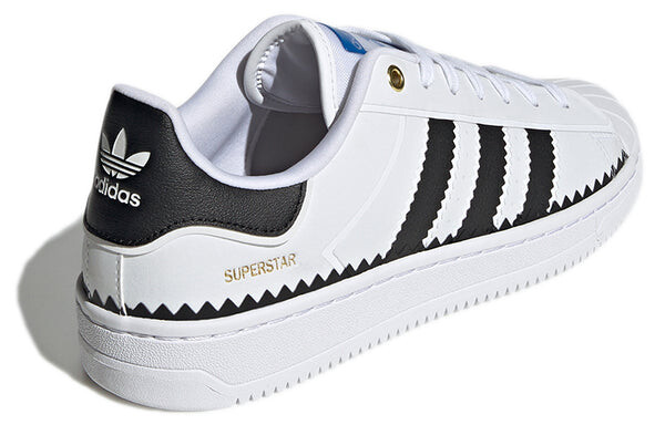 Кроссовки суперзвезда от технологий Adidas, белый — фото 4