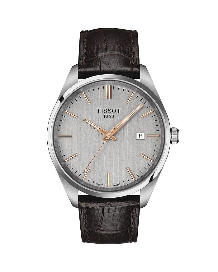 

Часы Tissot PR 100, 40 мм, серебряный