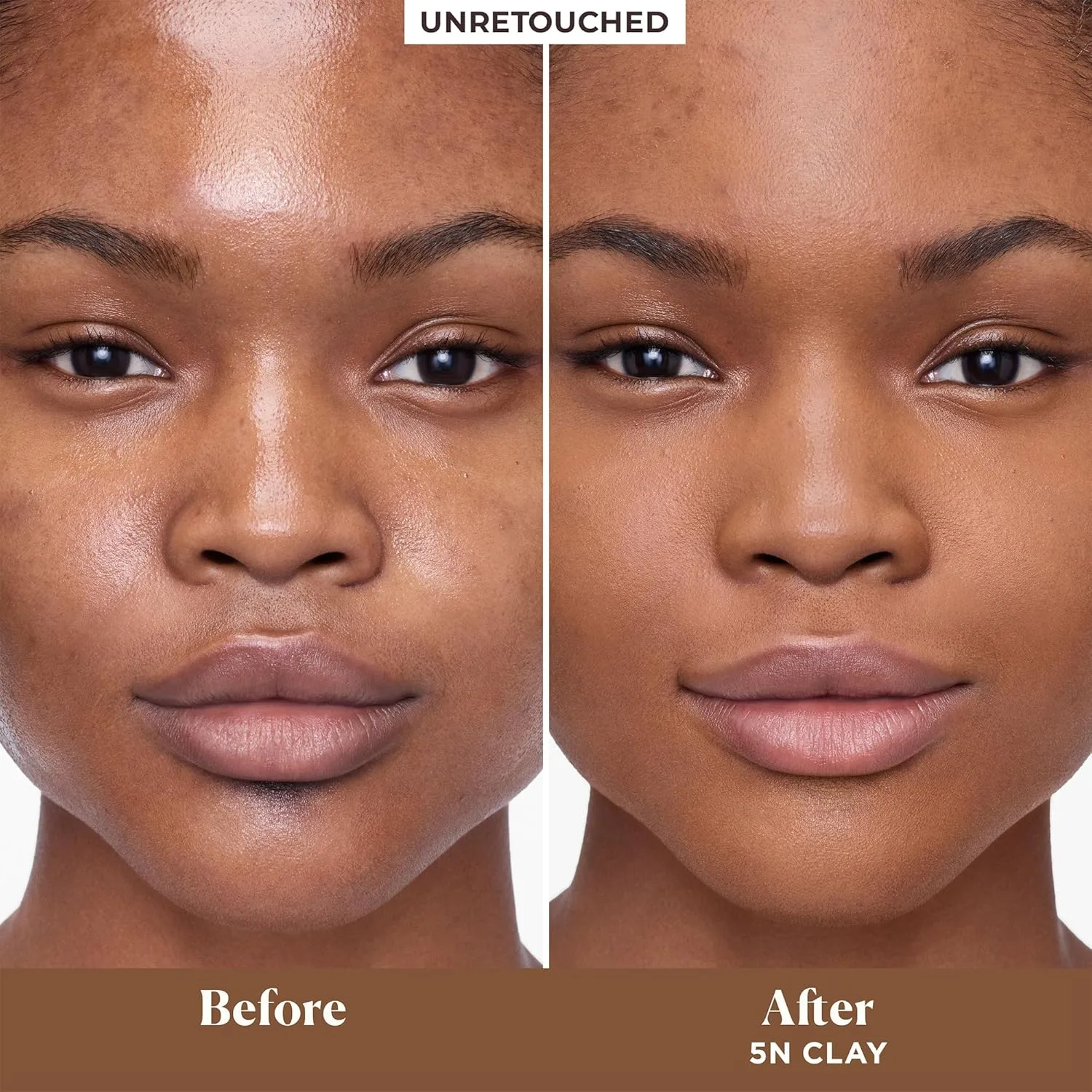 Laura Mercier Tinted Moisturizer Blurred Matte с SPF 30: 24-часовой контроль блеска и матирующий эффект, стойкое покрытие от легкого до среднего 14.18 г (мини), 5N Clay - Medium Deep with neutral undertones — фото 2