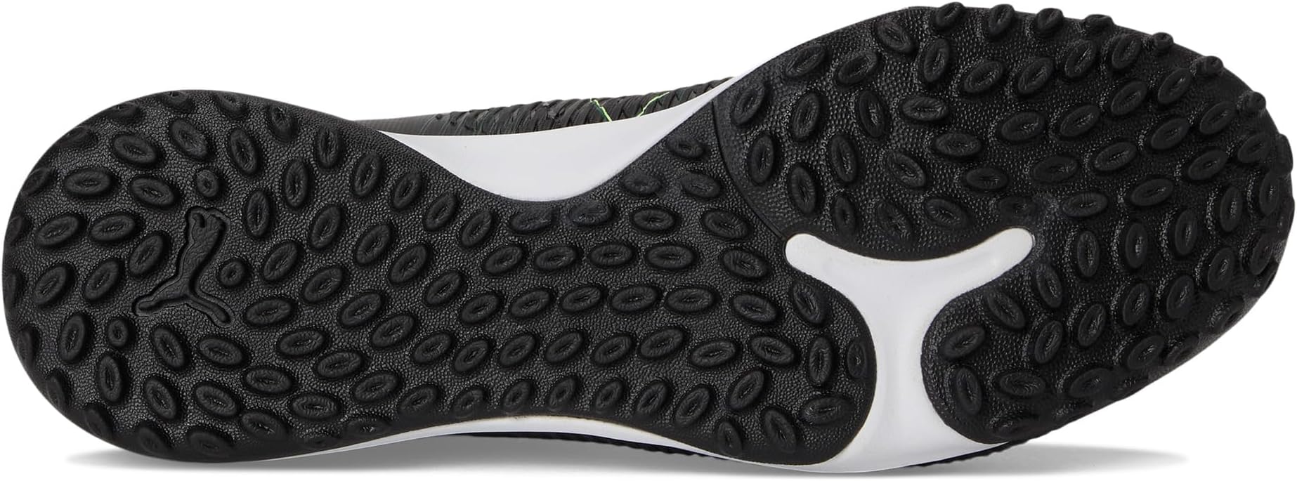 Кроссовки PUMA Future 8 Match Turf Trainer Soccer Cleats, цвет Black/Fizzy Light/Green Terrain — фото 3