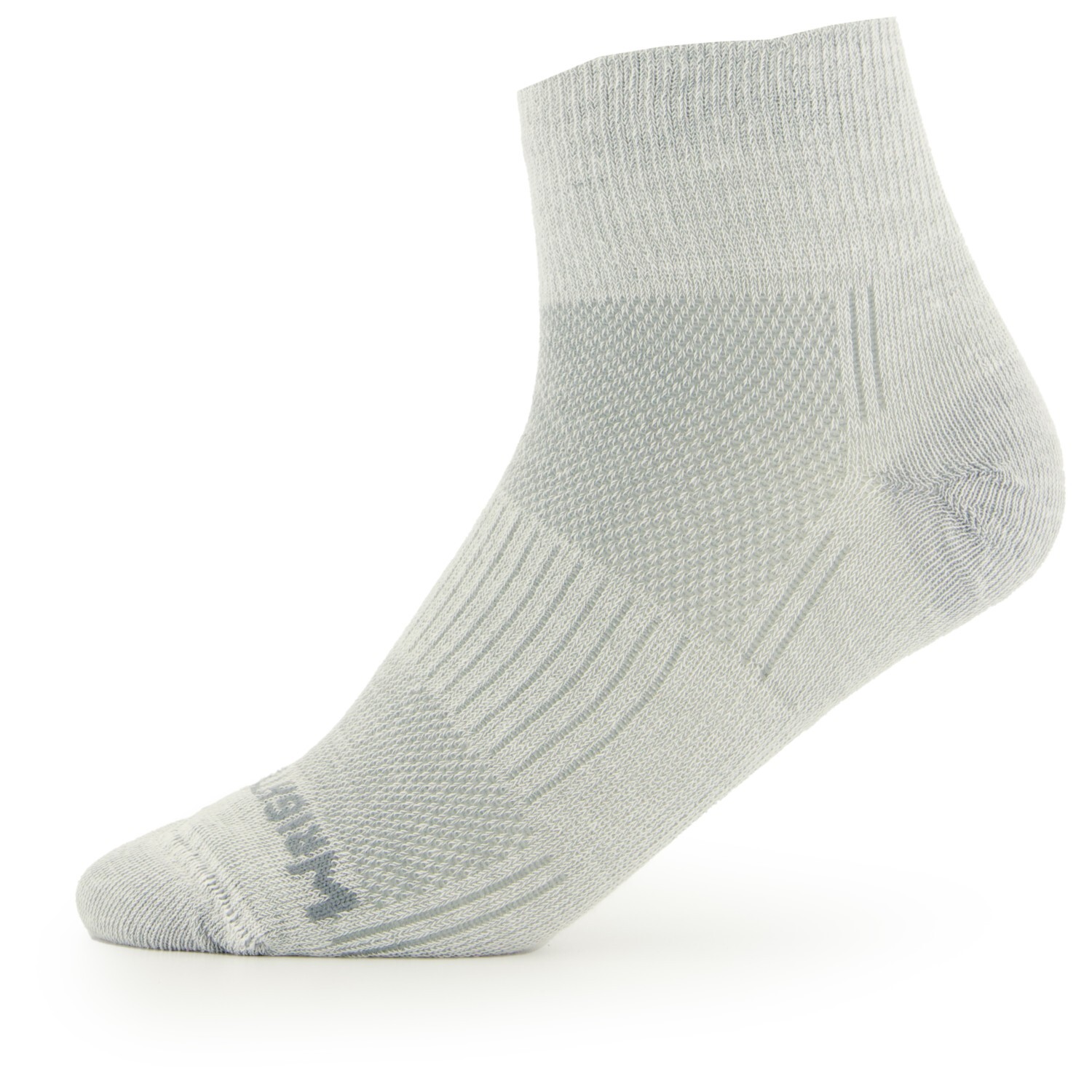 

Походные носки Wrightsock Coolmesh II Quarter, светло серый
