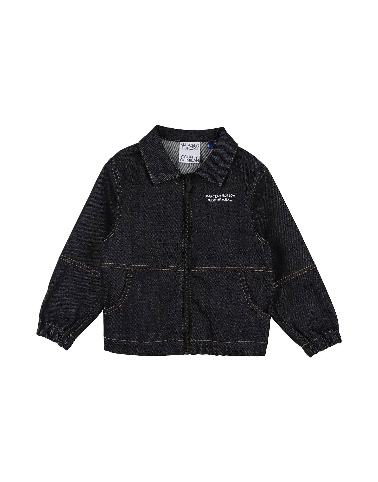 

Джинсовая куртка для девочек Marcelo Burlon, синий