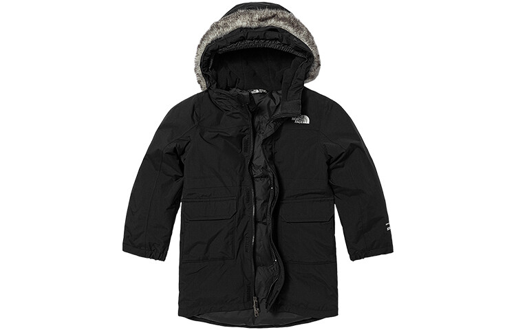 

THE NORTH FACE Детский пуховик/пуховик, цвет черный